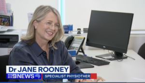 Jane Rooney on Channel Nine